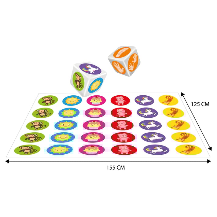 Moxy Игра Хвърлете и се раздвижете