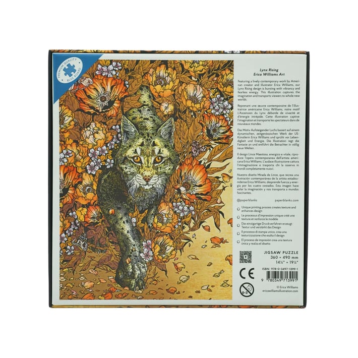 Paperblanks Пъзел Lynx Rising, 500 части