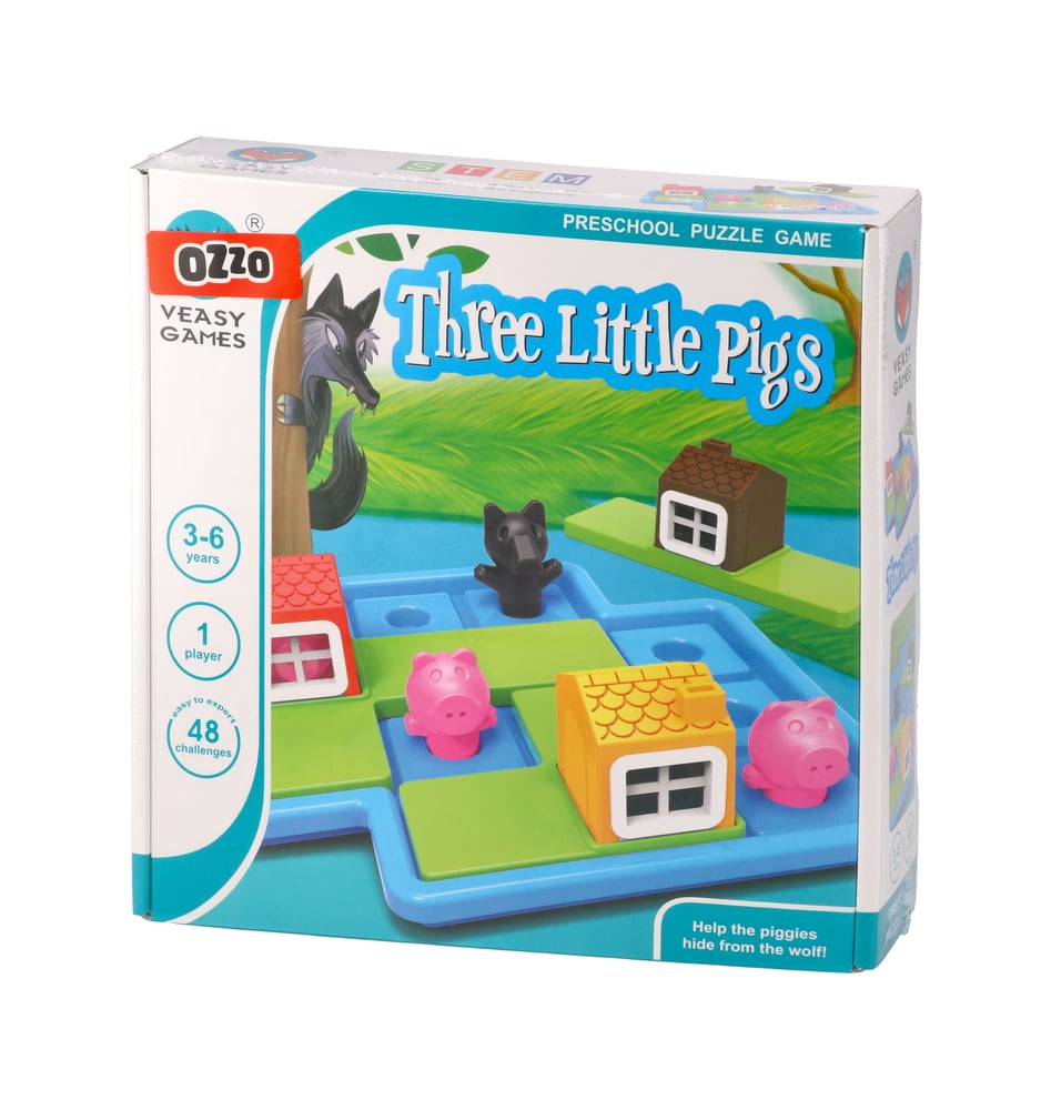 Пъзел Три прасенца Ozzo