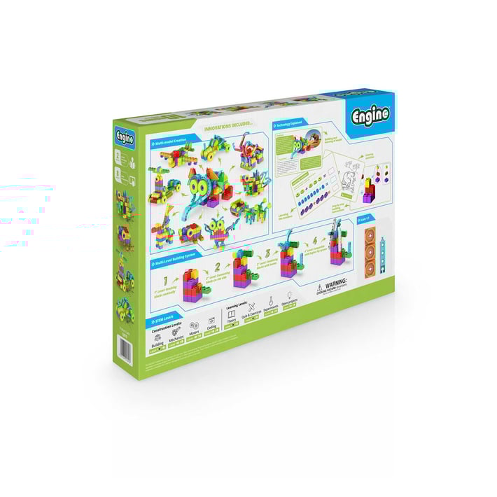 Engino Конструктор Qboidz - Слон, 10 в 1