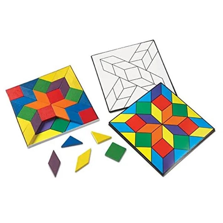 Learning Resources Комплект мозайка с карти