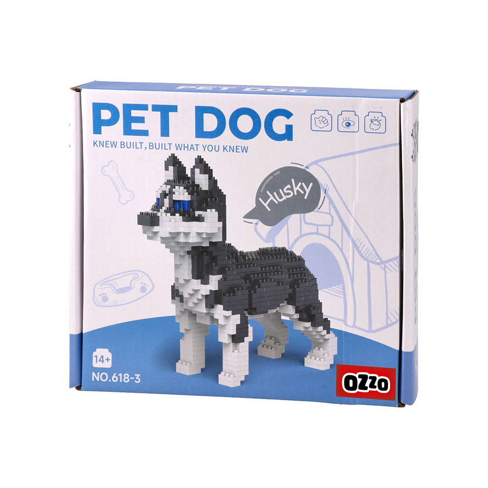 Конструктор Хъски Ozzo, 72 части