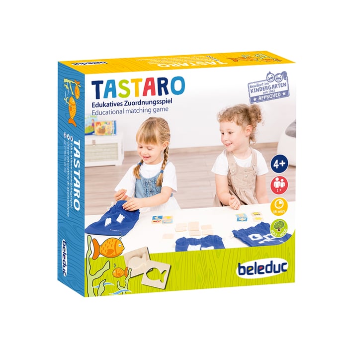 Beleduc Игра за съпоставяне Tastaro, сетивна