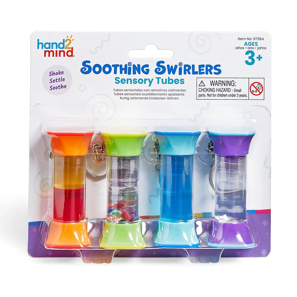 Learning Resources Сензорни бутилки, въртящи се, 4 броя
