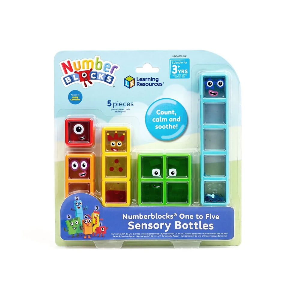 Learning Resources Комплект сензорни бутилки Numberblocks