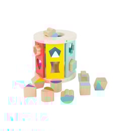 Small Foot Куб, с форми за сортиране, търкалящ се, дървен