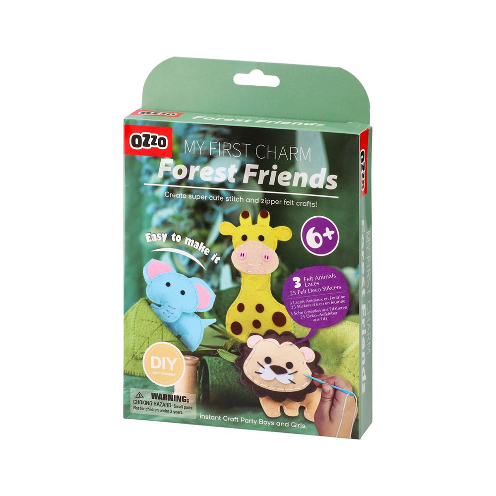 Комплект животни за нанизване Ozzo, джунгла