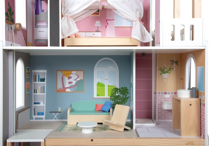 Small Foot Къща за кукли Мечтаната вила, XL, 75 х 37 х 114 cm