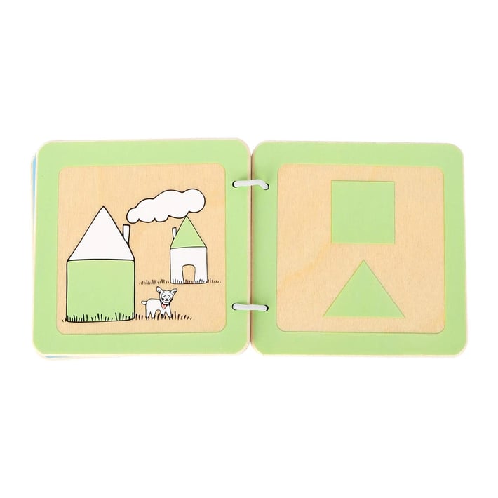 Small Foot Бебешка книжка Lotta, дървена