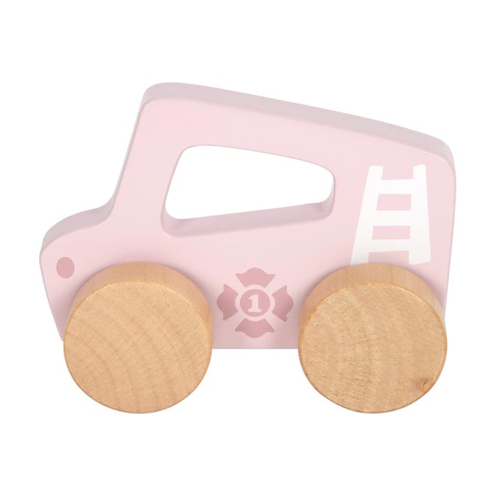 Small Foot Количка за бутане, дървена, розова