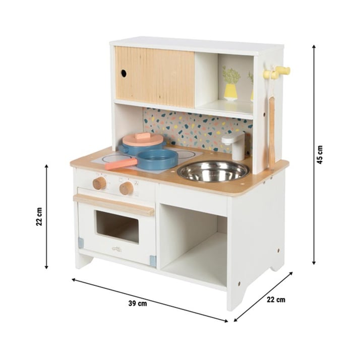 Small Foot Кухня за игра, 39 х 22 х 45 cm