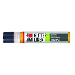 Marabu Контур за текстил Glitter Liner, № 519, 25 ml