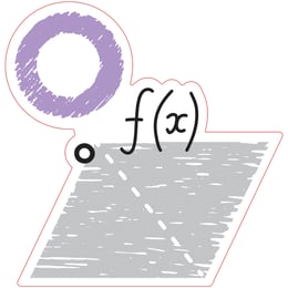 STEM Стикер, Математика и информатика - Математика, комплект D7, 50 cm, стикер 7