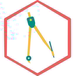 STEM Стикер, Математика и информатика - Математика, комплект D2, 80 cm, стикер 5