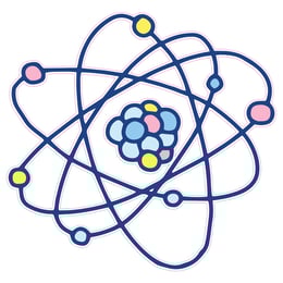 STEM Стикер, Природни науки - Химия, комплект H1, 80 cm, стикер 3
