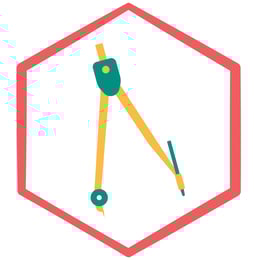 STEM Стикер, Математика и информатика - Математика, комплект D2, 100 cm, стикер 5