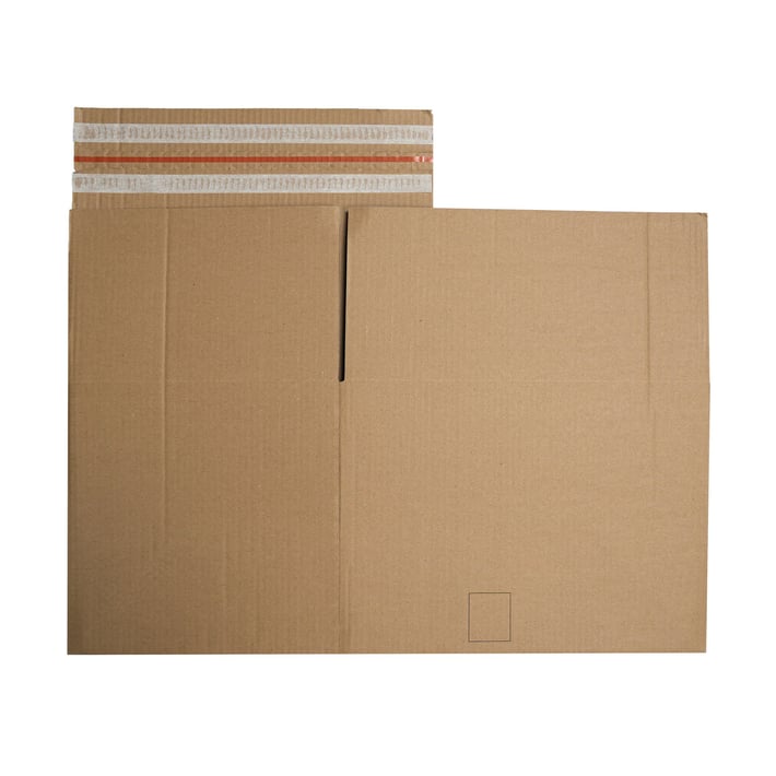 Office 1 Кашон Easy Open, 395 х 295 х 295 mm, кафяв