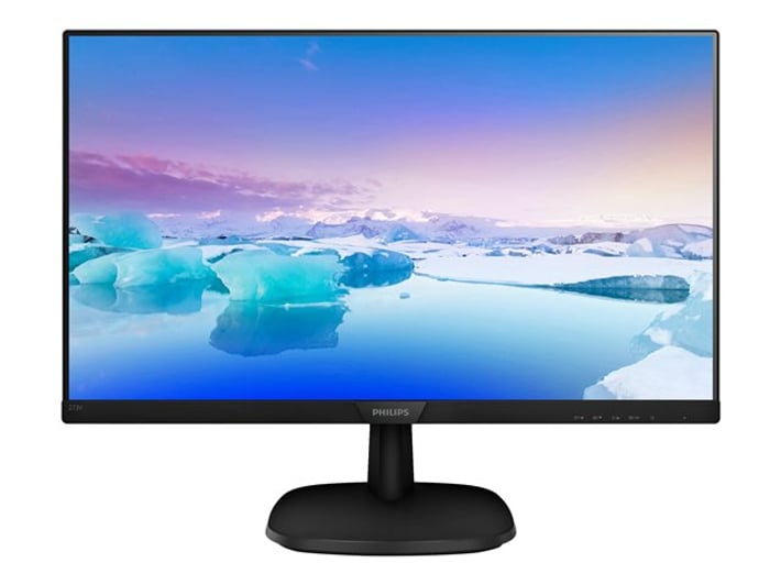 Philips Монитор, 27'', LED, 1920 x 1080, 250 cd/m2, 5 ms, HDMI, VGA, черен