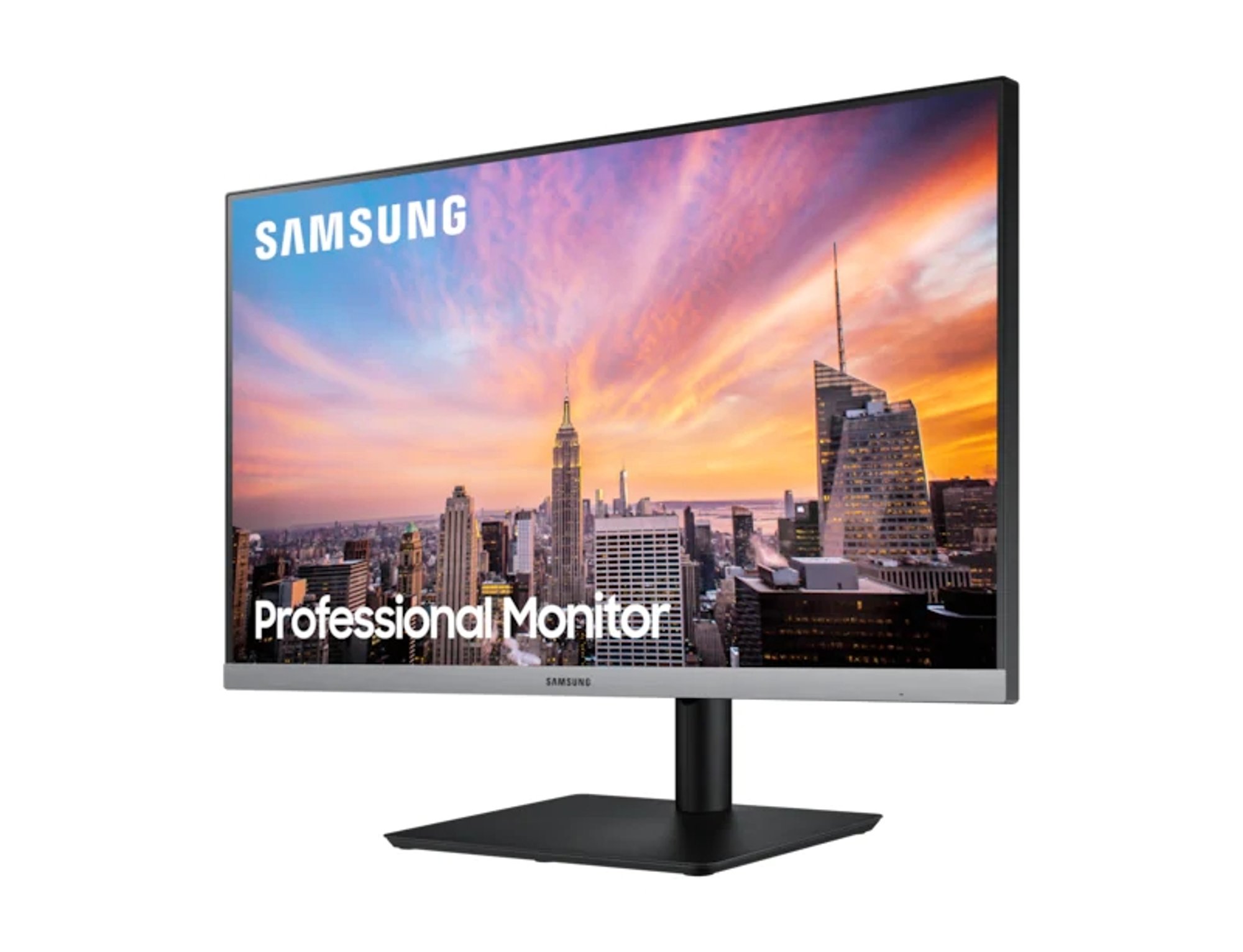 Samsung Монитор S24R650FDU, 23.8'', LED, 1920 x 1080, 250 cd/m2, 5 ms, HDMI, VGA, сив