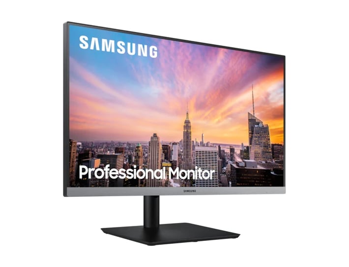 Samsung Монитор S24R650FDU, 23.8'', LED, 1920 x 1080, 250 cd/m2, 5 ms, HDMI, VGA, сив