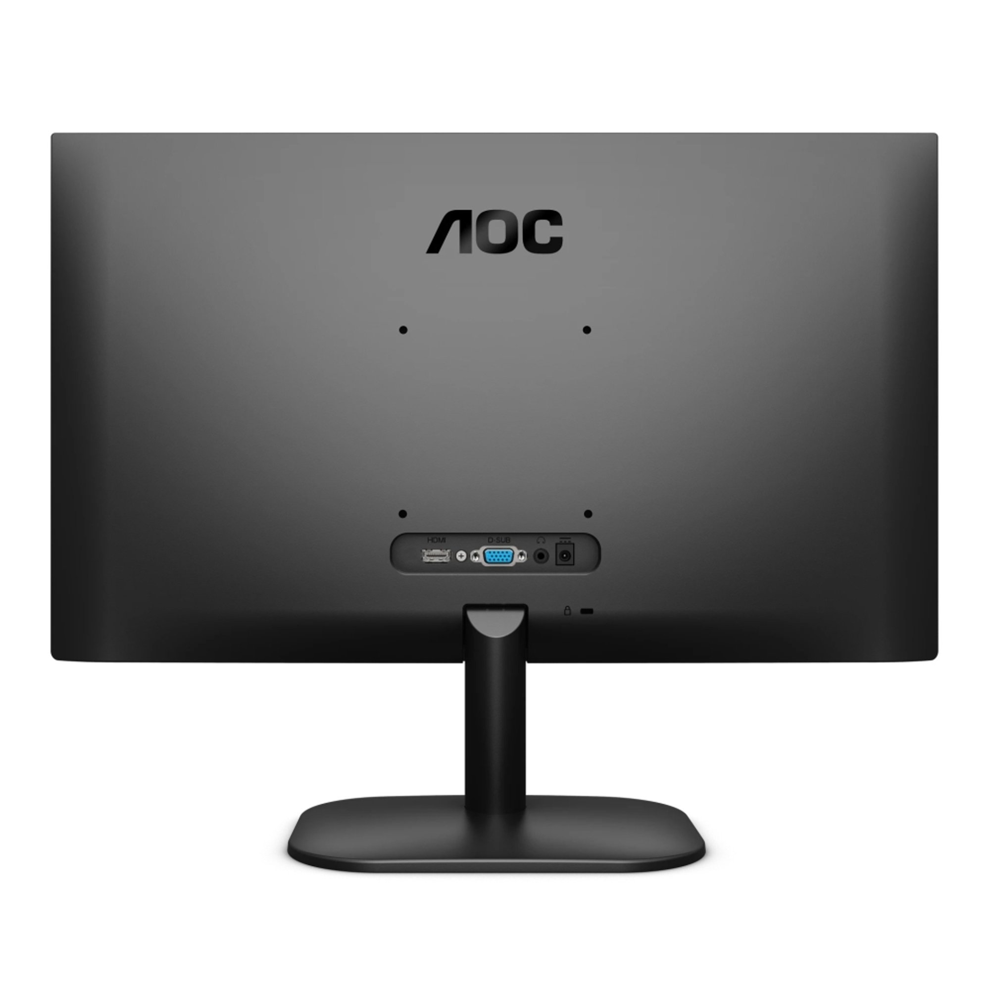 AOC Монитор 24B2XDM, 23.8'', LED, 1920 x 1080, 250 cd/m2, 4 ms, VGA, черен