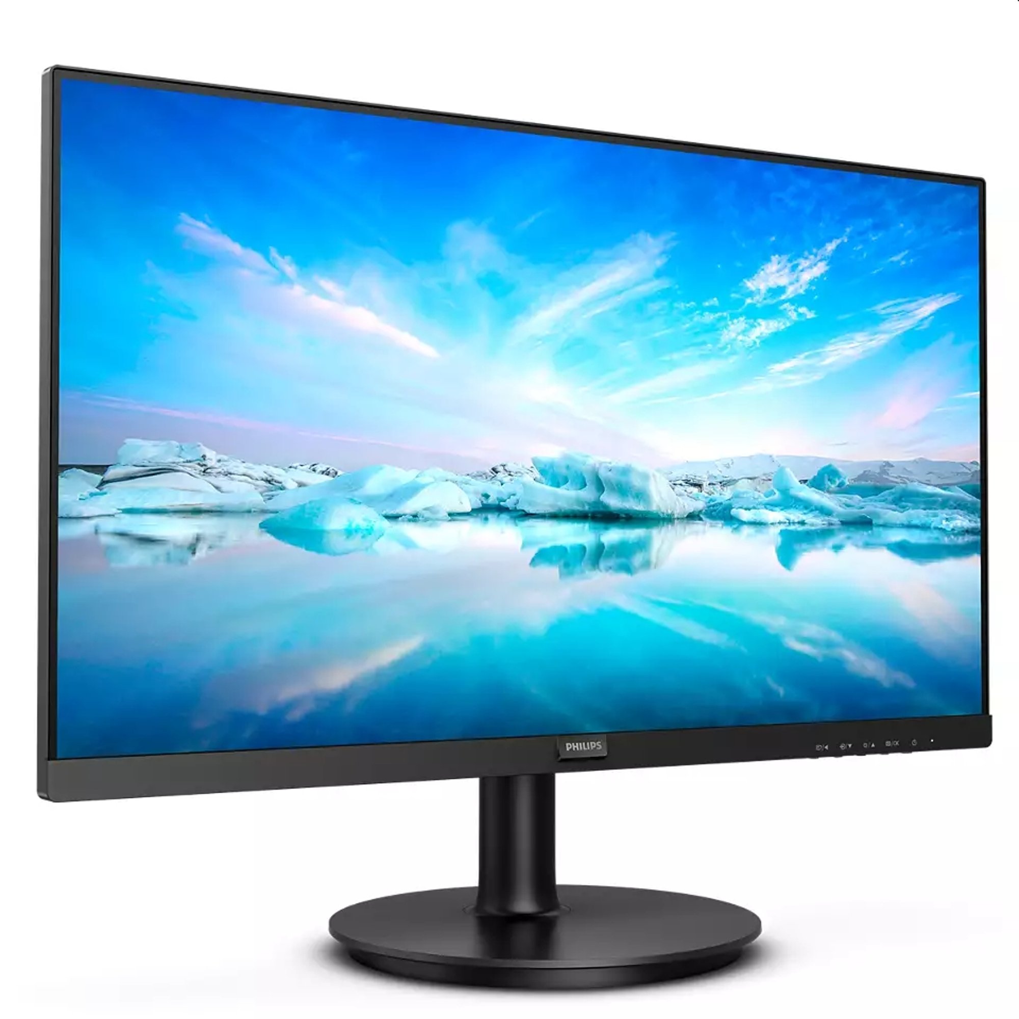 Philips Монитор 241V8L, 23.8'', LED, 1920 x 1080, 250 cd/m2, 4 ms, HDMI, VGA, черен