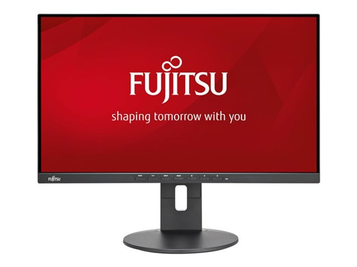 Fujitsu Монитор B24-9, 23.8'', LED, 1920 х 1080, 250 cd/m2, 5 ms, HDMI, VGA, USB, черен