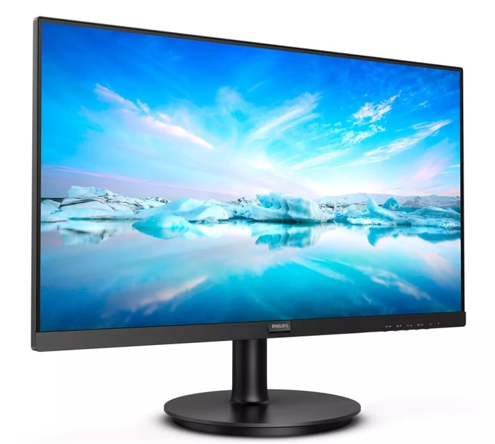 Philips Монитор 242V8LA, 23.8'', LED, 1920 x 1080, 250 cd/m2, 4 ms, HDMI, VGA, черен