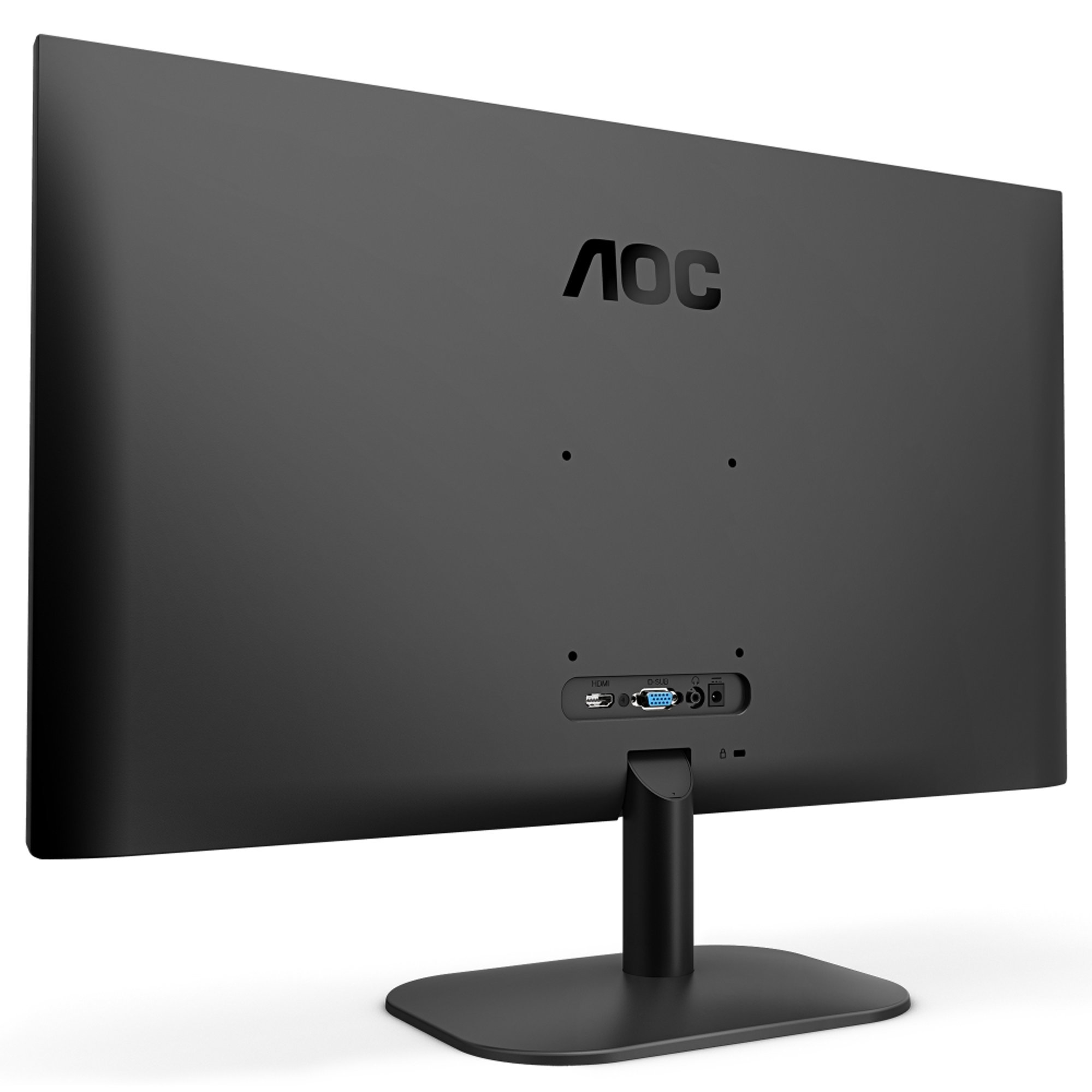 AOC Монитор 24B2XDA, 23.8'', LED, 1920 x 1080, 250 cd/m2, 4 ms, HDMI, VGA, черен