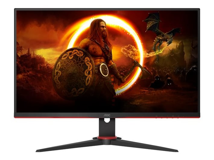 AOC Монитор, 24'', LED VA, 1920 x 1080, 350 cd/m2, 4 ms, HDMI