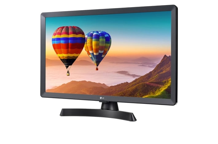 LG Монитор 24TN510S-PZ, 23.6'', LED, 1366 x 768, 200 cd/m2, 5 ms, HDMI, черен