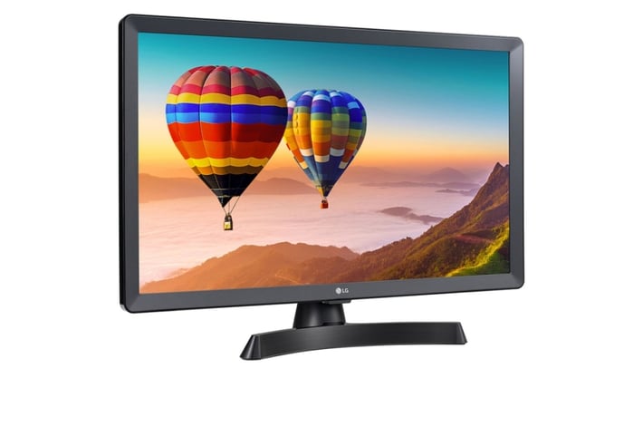 LG Монитор 24TN510S-PZ, 23.6'', LED, 1366 x 768, 200 cd/m2, 5 ms, HDMI, черен