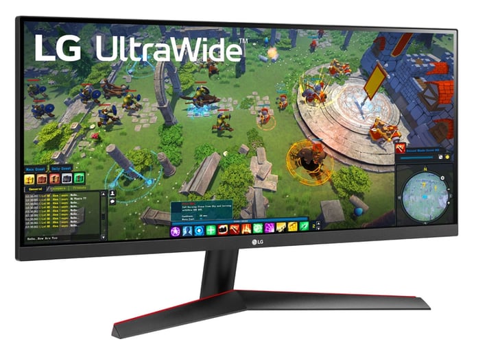 LG Монитор 29WP60G-B, 29'', LED, 2560 x 1080, 250 cd/m2, 1 ms, HDMI, USB, черен