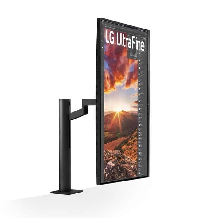 LG Монитор 32UN880-B, 31.5'', LED, 3840 x 2160, 350 cd/m2, 5 ms, HDMI, USB, черен