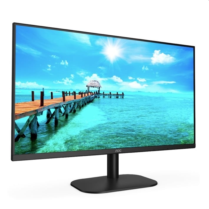 AOC Монитор 27B2AM, 27'', LED, 1920 x 1080, 250 cd/m2, 4 ms, HDMI, VGA, черен