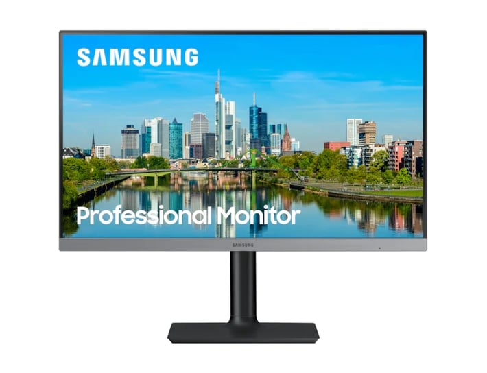 Samsung Монитор F24T650FYUX, 24'', LED, 1920 x 1080, 250 cd/m2, 5 ms, HDMI, сив