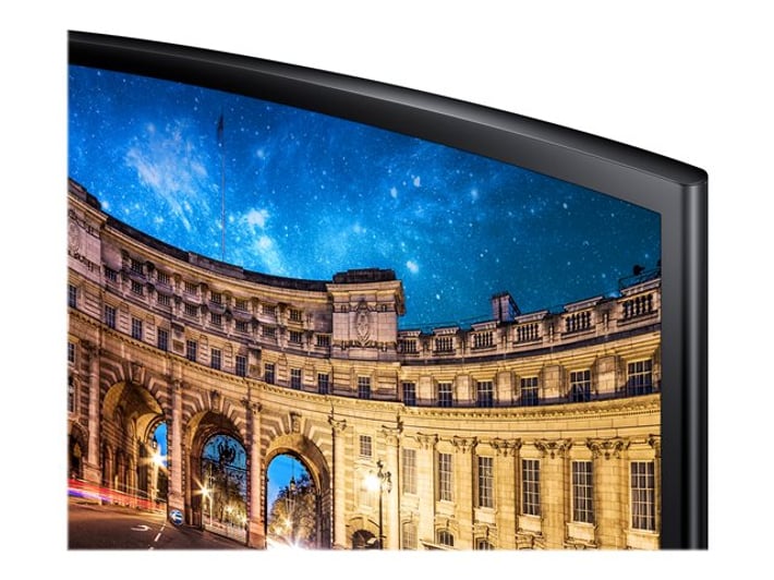 Samsung Монитор LC27F390FHRXEN, 27'', LED, 1920 x 1080, 250 cd/m2, 4 ms, HDMI, VGA, черен