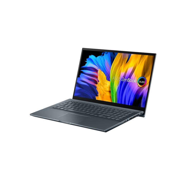 Asus Лаптоп Zenbook Pro, 90NB0V91-M000W0, 15.6'', AMD Ryzen 7, 1 TB SSD, 16 GB RAM, Windows 11 Pro, сребрист