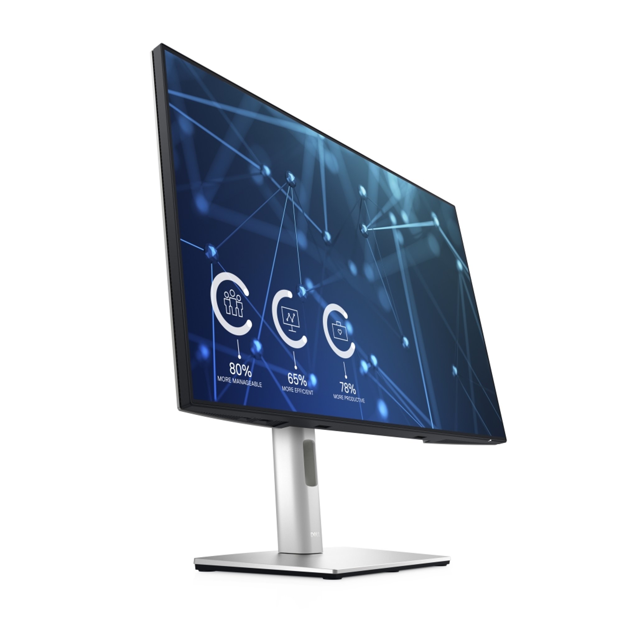 Dell Монитор U2421E, 24.1'', LED, 1920 x 1200, 350 cd/m2, 5 ms, HDMI, черно-сребрист