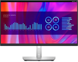 Dell Монитор P2423DE, 23.8'', LED, 2560 x 1440, 300 cd/m2, 8 ms, HDMI, USB, черен