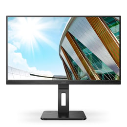 AOC Монитор 27P2C, 27'', WLED, 1920 x 1080, 250 cd/m2, 4 ms, HDMI, USB, черен