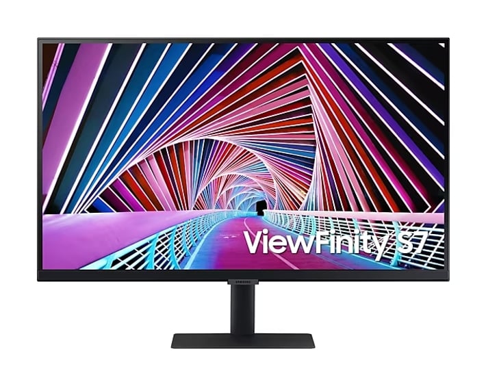 Samsung Монитор 27A700, 27'', LED, 3840 x 2160, 300 cd/m2, 5 ms, HDMI, USB, черен