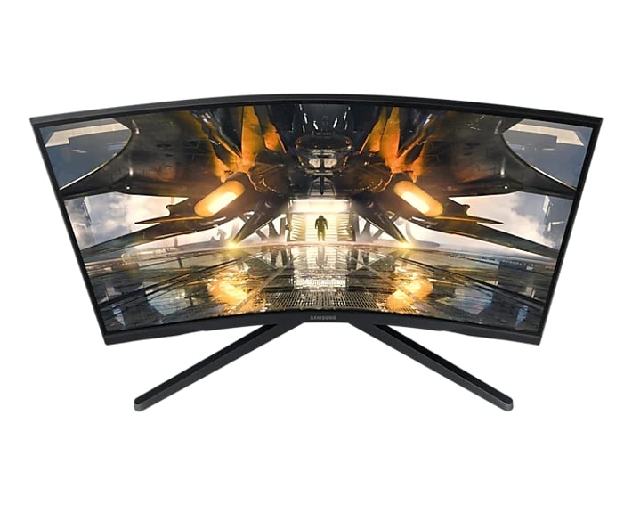 Samsung Монитор 27AG550A, 27'', LED, 2560 x 1440, 300 cd/m2, 1 ms, HDMI, извит, черен