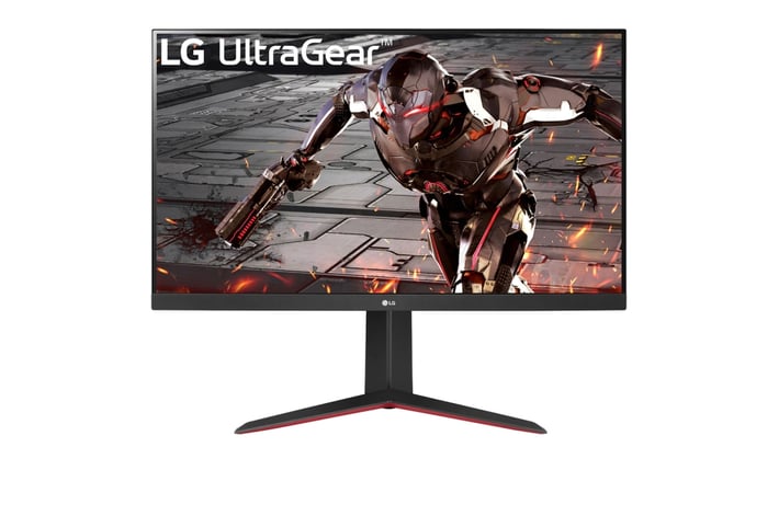 LG Монитор 32GN650-B, 31.5'', LED, 2560 x 1440, 350 cd/m2, 1 ms, HDMI, черен