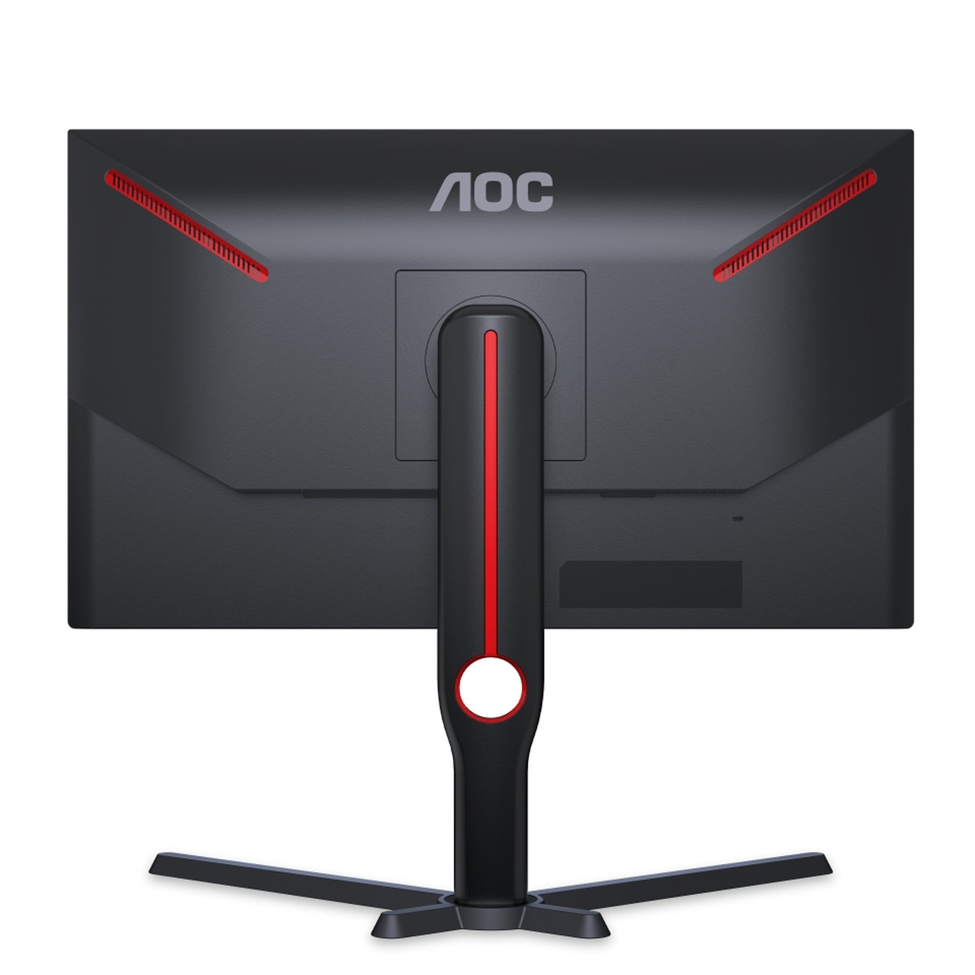 AOC Монитор 25G3ZM/BK, 24.5'', WLED, 1920 x 1080, 300 cd/m2, 1 ms, 2 HDMI, черно-червен