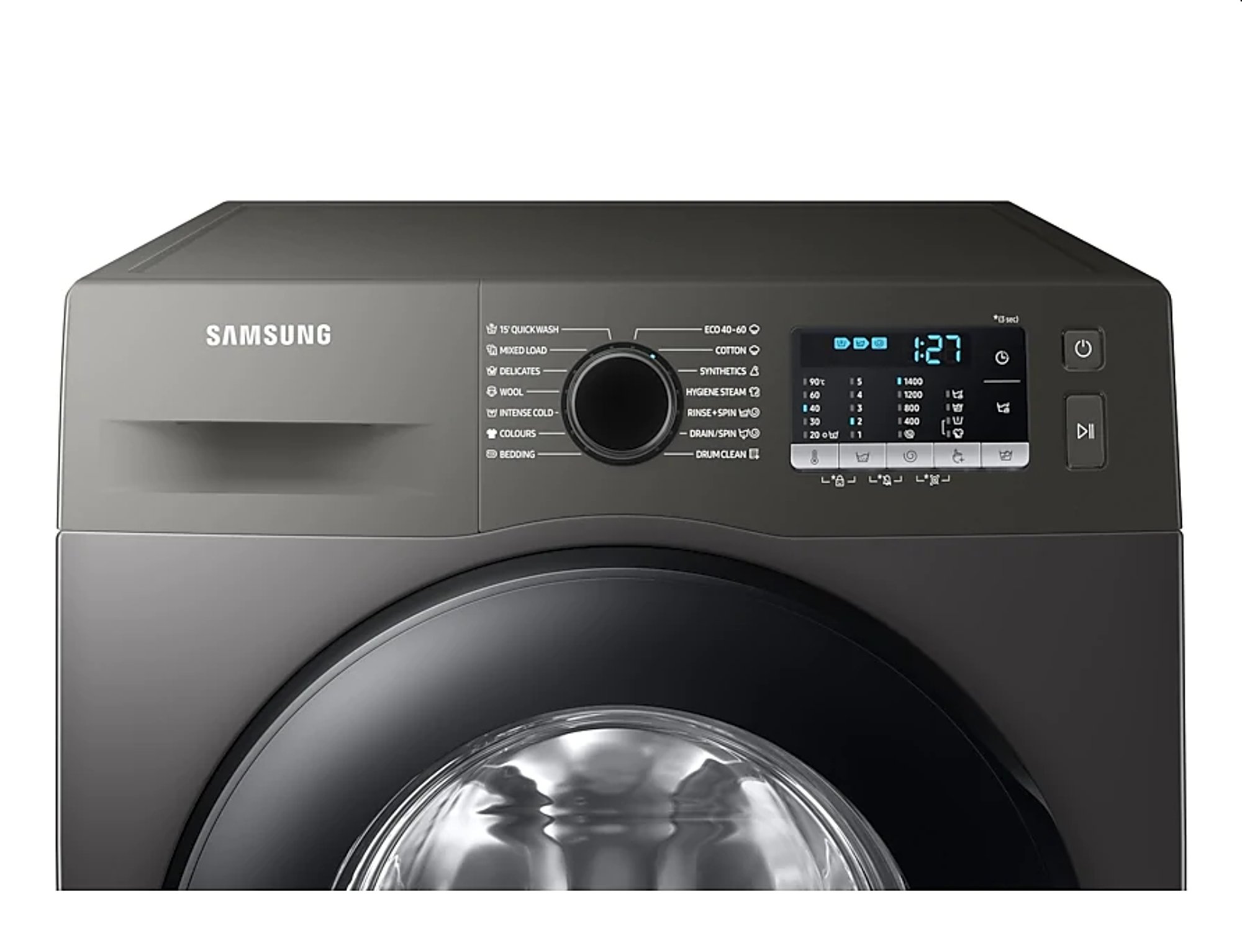 Samsung Пералня WW70TA026AX/LE, 7 kg, 1200 оборота/мин, инокс